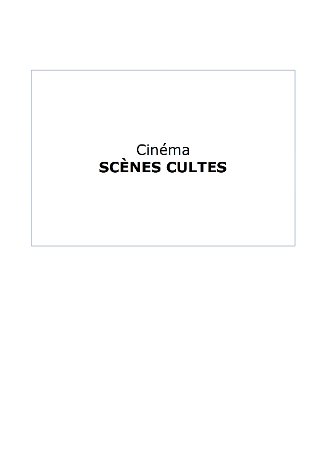 SCENE CULTE